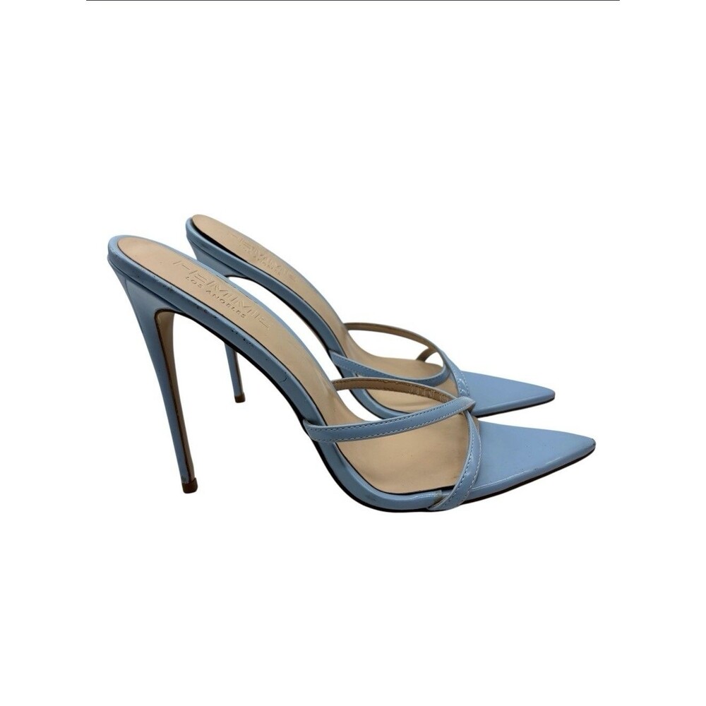 FEMME LA Donatella Sandals Stiletto Heels Women’s Sz 40 US 9-9.5